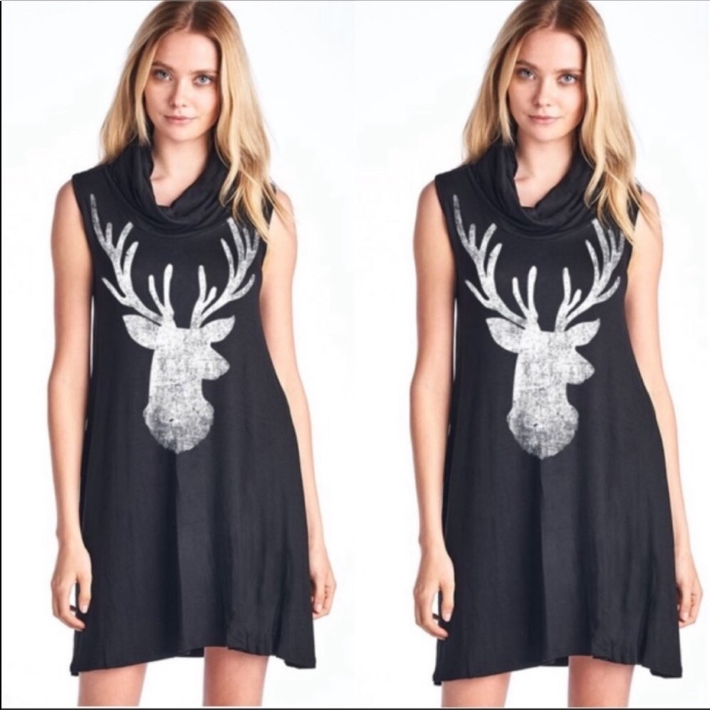 NEW! REINDEER TUNIC DRESS